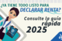 ¿Ya sabe hasta cuándo puede presentar su declaración sin sanción?